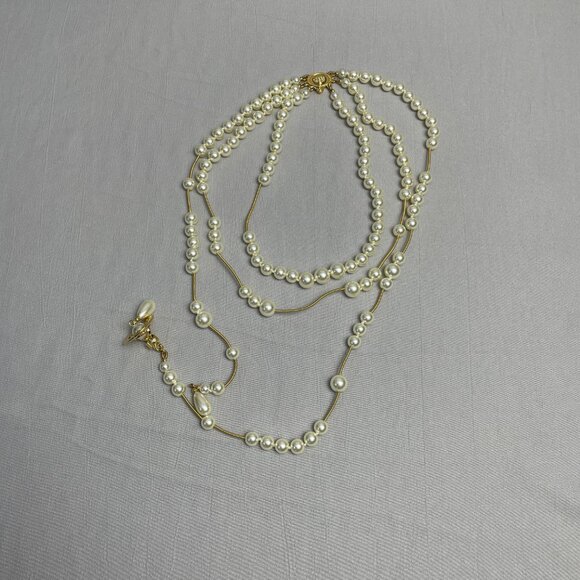 Vivienne Westwood Irregular Gold Necklace - Picture 3 of 10